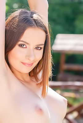 Victoria J - Fucked In The Garden