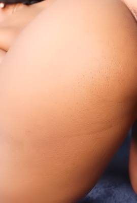 Bouncy Breasts During August Skyes Face Fuck