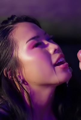 Vivienne Vo Teases With Tonys Bulge Pressing Against Her Wet Panties