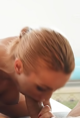 Cherry Kiss Soaked Pussy Eating with Tongue Lapping Tease
