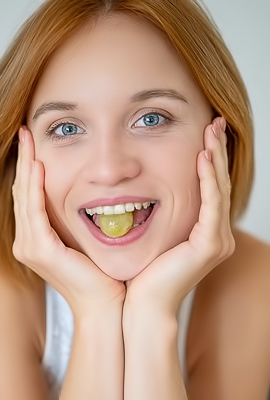 Milkavi Luscious Pink Pussy Pouting Open Invitingly