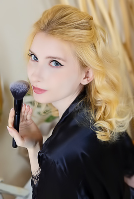 Minnie Lighter Hands Caressing Her Delightful Curves