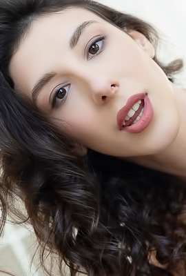 Luna Ortegas Curves Breathe Life into Bare Skin
