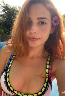 Agatha Vega Taking Nude Selfies
